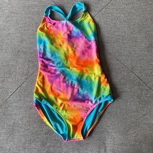 Circo (Target) Girls Tie-Dye one piece swimsuit